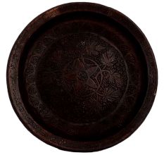 Decorative Copper Plate Kashmri Design Wall Hanging