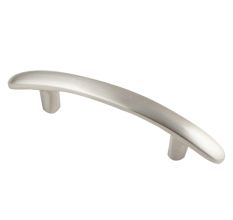 Solid Silver Brass Furniture Handles Small
