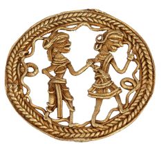 Indian Taditional Dhokra Wall Art Wall Hanging