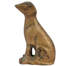 Brass Wild Animal Sitting Statue For Gifting