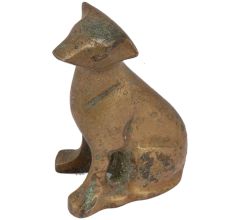 Brass Wild Animal Sitting Statue For Gifting