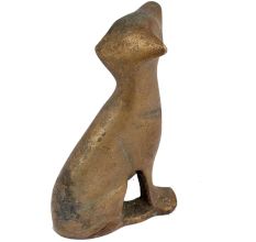 Brass Wild Animal Sitting Statue For Gifting