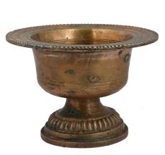 Handcrafted Brass Spittoon