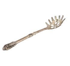 Vintage Silver Plated Salad Serving Spoon