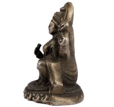 Hindu Brass Laxmi Statue For Worship And Good Luck