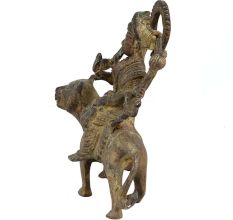 Brass Ashtabhuja Goddess Durga Statue