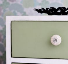 White Spider Net Etched  Ceramic Drawer Knobs