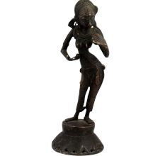 Brass Statue Of Dancing Lady Goddess Home Decoration Figurine