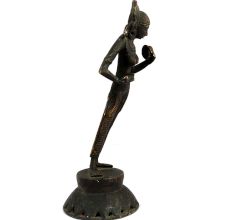 Brass Statue Of Dancing Lady Goddess Home Decoration Figurine