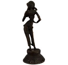 Brass Statue Of Dancing Lady Goddess Home Decoration Figurine