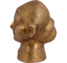 Traditional Lady Face Brass Statue Bust For Decoration