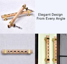 Natural Big Rattan Cabinet Handles (8 Inch)