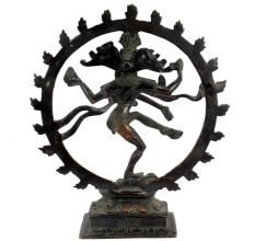 Brass Shiva Statue King Of Dance Gift And Decoration