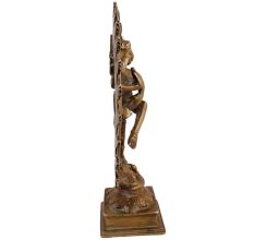 Golden Brass Shiva Statue King Of Dance Gift And Decoration