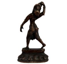 Brass Indian Tradition Lady Dancing Figurine