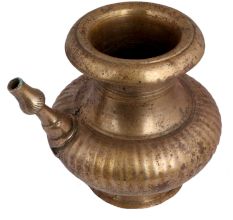 Indian Spouted Spiritual Holy Brass Pot Or Lota