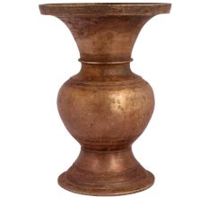 Brass Wide Mouth Pot Vase Planter Pot