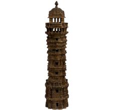 Brass Vijaya Stambha Showpiece For Home Decoration