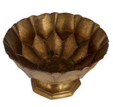 Brass Serving Cup Or Bowl On Stand For Home Decorative