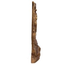 Brass Goddess Laxmi Statue 18 Hands Cobra Head Decorative Prabhavali