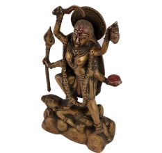 Indian Deity Brass Ma Kali Statue