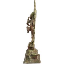 Brass Dancing Shiva Statue Home Decoration