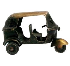 Handmade Brass Auto Vehicle Statue Toy Showpiece
