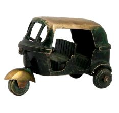 Handmade Brass Auto Vehicle Statue Toy Showpiece