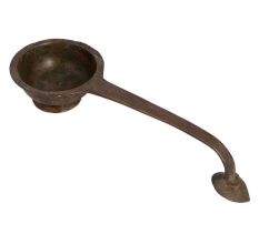 Brass Pooja Diya-With Traditional Long Handle