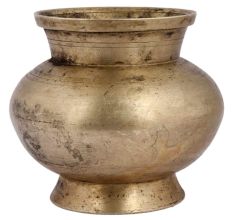 Brass Hindu Worship Water Storage Pot