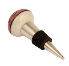 Peach Flower Ceramic Wine Bottle Stopper