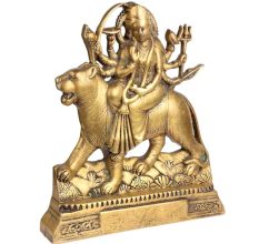 Brass Durga maa Statue Decorative Showpiece