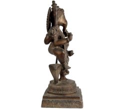 Brass Standing Ganesha Statue
