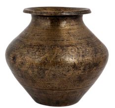 Brass Broad Centre Holy Water Pot kalash