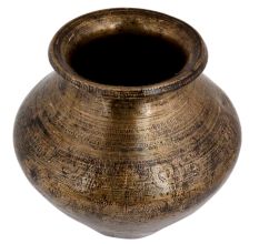 Brass Broad Centre Holy Water Pot kalash