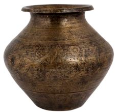 Brass Broad Centre Holy Water Pot kalash