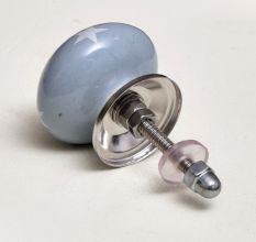 Light Grey White Tiny Star Pattern Cabinet Knobs