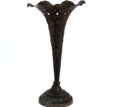 Handmade Brass Trumpet Bud Vase