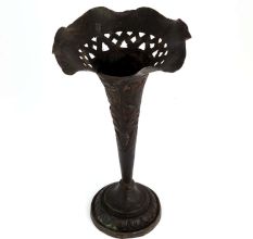 Handmade Brass Trumpet Bud Vase