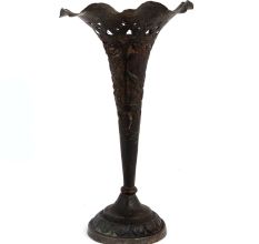 Handmade Brass Trumpet Bud Vase