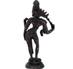 Indian Brass Statue Of A Lady Dancer