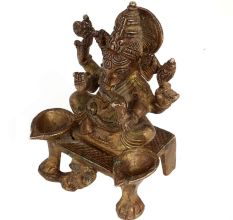 Decorative Brass Globe On A stand