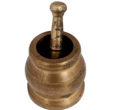 Original Pure Brass Mortar And Pestle