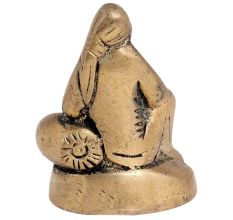 Brass Statue Of Shirdi Sai Baba Sitting Position