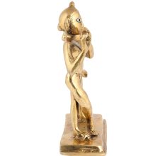 Pure Brass Radha Krishan Statue Murti