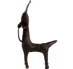 Black Brass Unusual Brass Horse Statue