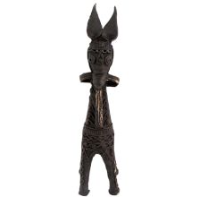 Black Brass Unusual Brass Horse Statue