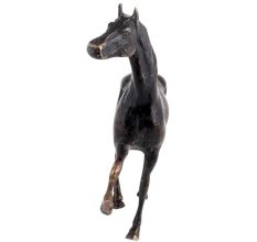 Indian Black Galloping Horse For Home Decoration