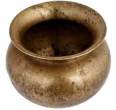 Brass Hindu Worship Water Pot Round Shape