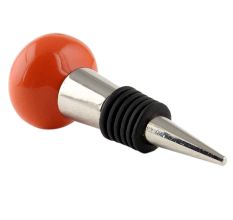 Orange Round Wine Bottle Stopper